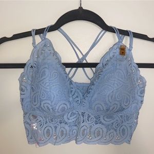 PINK Baby Blue Bralette